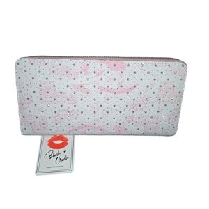 Pink and White Wallet